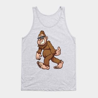 Bigfoot walking Tank Top